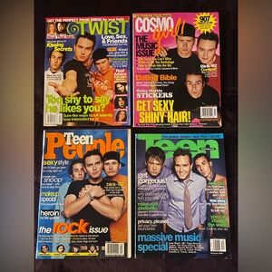 BLINK 182 Vintage Magazine Lot 2000/2001 RARE 4 Issues